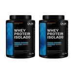 Kit 2X Whey Protein Isolado - 900g Doce de Leite - Dux Nutrition