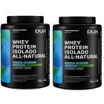 Kit 2X Whey Protein Isolado All Natural - 900g Baunilha - Dux Nutrition