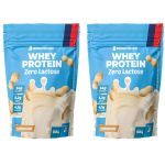 Kit 2X Whey Protein Zero Lactose - 900g Refil Amendoim - NewNutrition