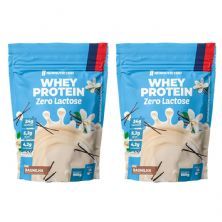 Kit 2X Whey Protein Zero Lactose - 900g Refil Baunilha - NewNutrition
