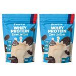 Kit 2X Whey Protein Zero Lactose - 900g Refil Cookies and Cream - NewNutrition