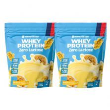 Kit 2X Whey Protein Zero Lactose - 900g Refil Mousse de Maracuja - NewNutrition