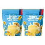 Kit 2X Whey Protein Zero Lactose - 900g Refil Mousse de Maracuja - NewNutrition