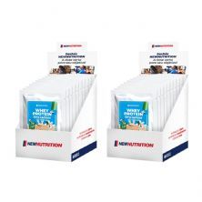 Kit 2X Whey Protein Zero Lactose All Natural - 10 Sach�s 30g Baunilha - NewNutrition