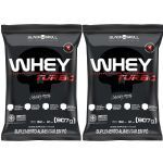 Kit 2X Whey Turbo - 907g Refil Chocolate - Black Skull