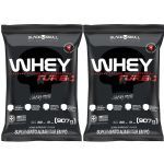 Kit 2X Whey Turbo - 907g Refil Morango - Black Skull