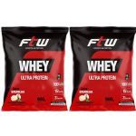Kit 2X Whey Ultra Protein - 900g Refil Baunilha - FTW