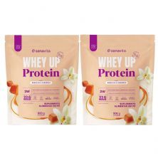 Kit 2X Whey Up 3W - 900g Baunilha & Caramelo - Sanavita