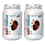 Kit 2X Whey ZeroLac - 900g Chocolate Dark - Shark Clinic