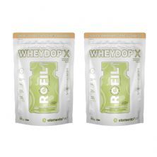 Kit 2X WheyDop X - 900g Refil chocolate Branco com Pistache - ElementoPuro
