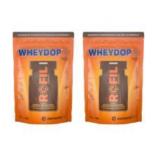 Kit 2X WheyDop X - 900g Refil Chocolate Maltado - ElementoPuro