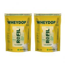 Kit 2X WheyDop X - 900g Refil Leite em P� - ElementoPuro