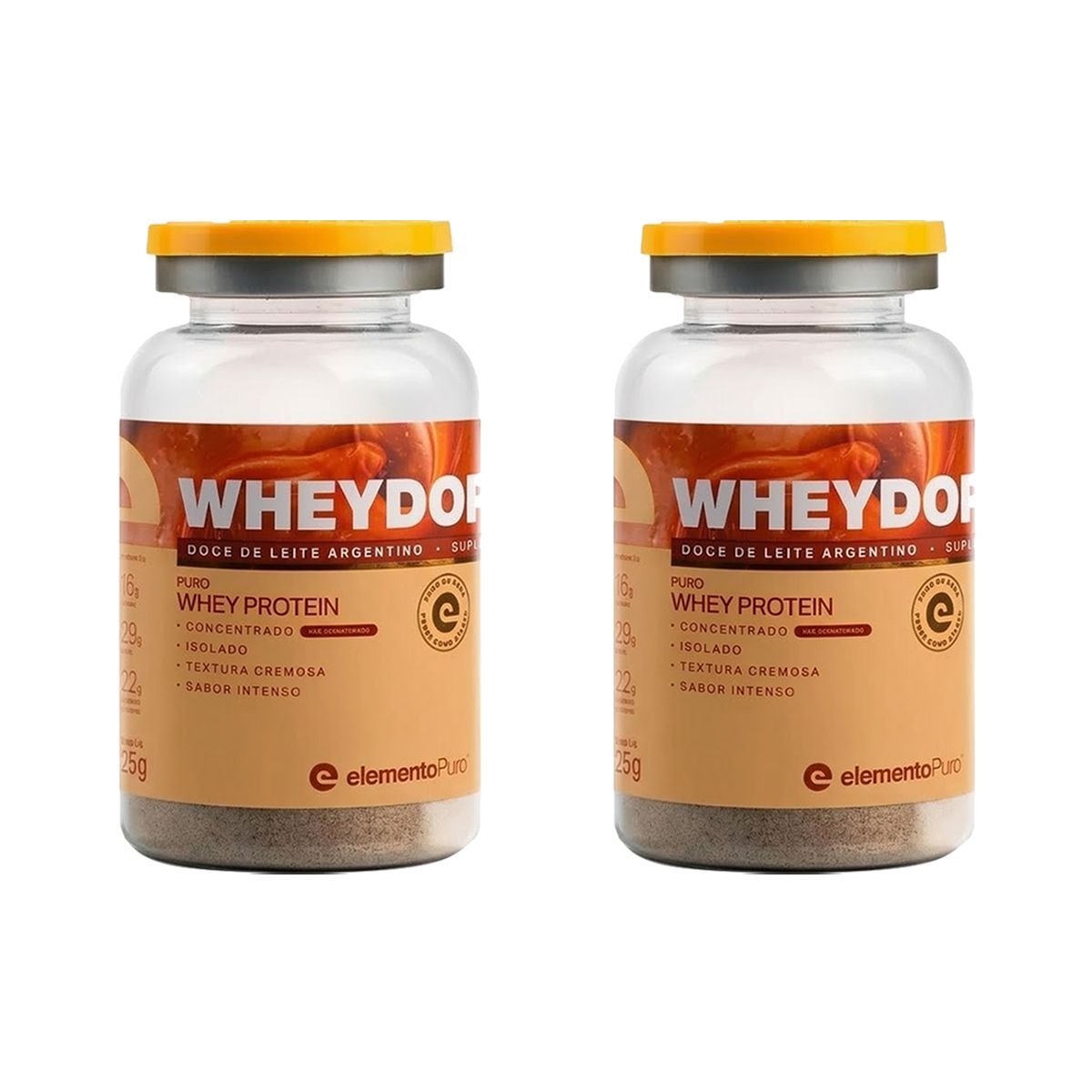 Kit 2X WheyDop X Monodose - 25g Doce de Leite Argentino - ElemantoPuro