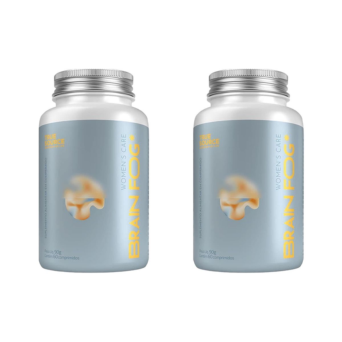 Kit 2X Womens Care Brain Fog - 60 Comprimidos - True Source