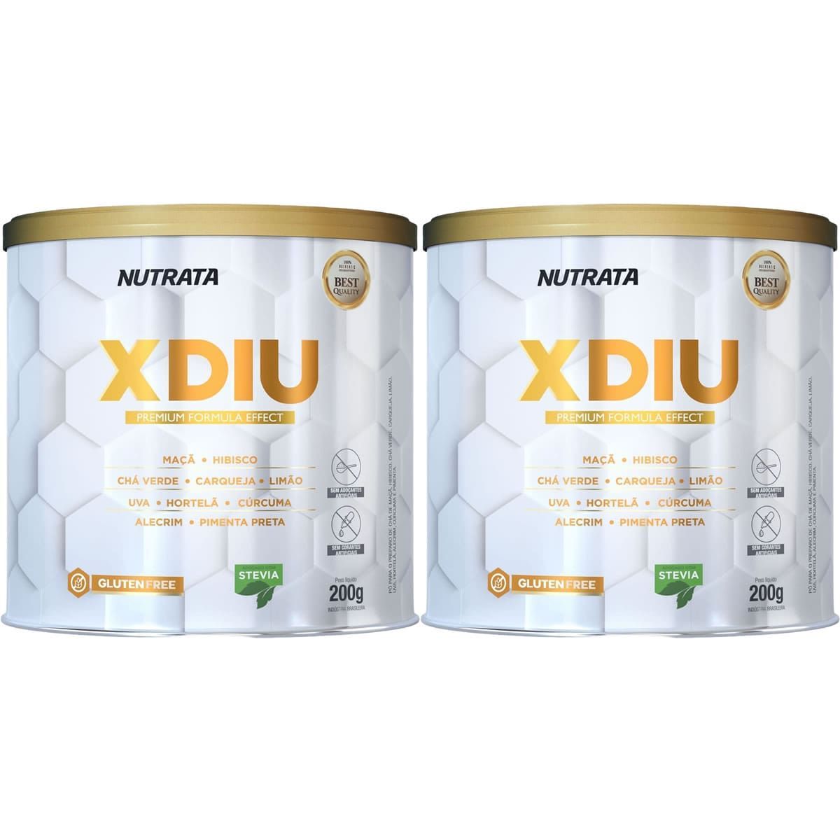 Kit 2X X-Diu - 200g Sem Sabor - Nutrata