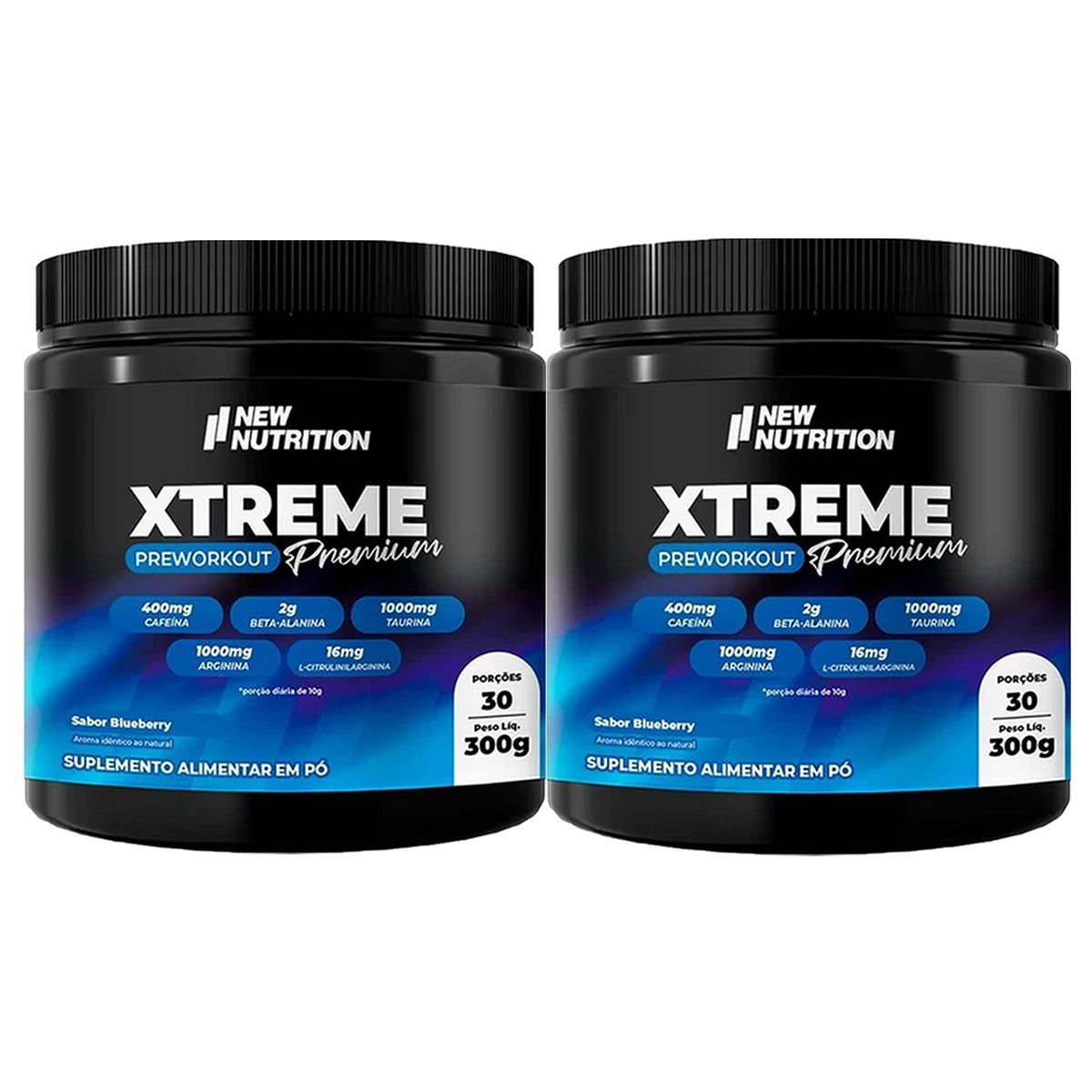 Kit 2X Xtreme Premium - 300g Blueberry - Newnutrition