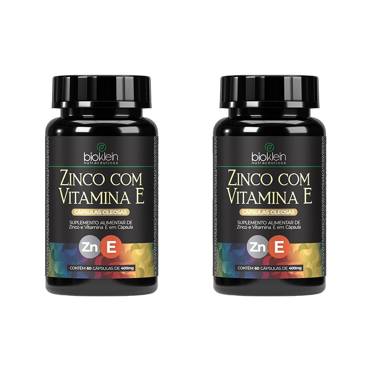 Kit 2X Zinco e Vitamina E - 60 C�psulas - Bioklein