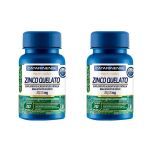 Kit 2X Zinco Quelato - 30 C�psulas - Catarinense Nutri��o