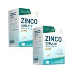 Kit 2X Zinco Quelato - 60 Comprimidos - Lauton Nutrition