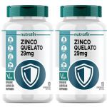 Kit 2X Zinco Quelato - 60 Comprimidos - Nutralin