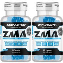 Kit 2X ZMA Body Power Cromo Picolinato - 60 C�psulas - Body Nutry