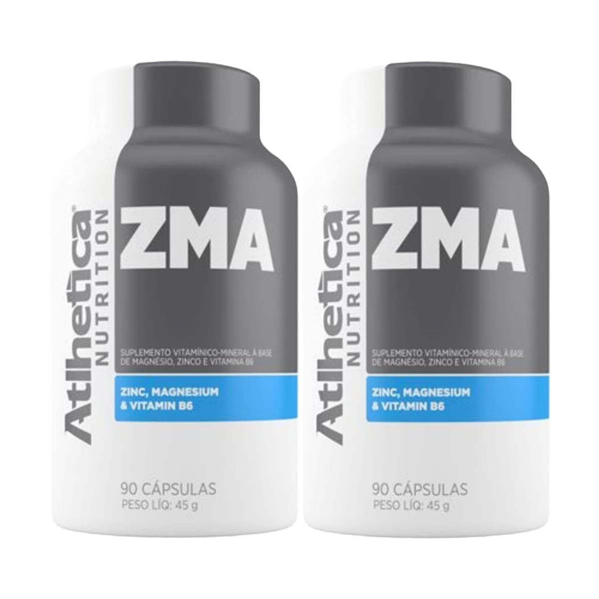 Kit 2X ZMA Evolution Series - 90 C�psulas - Atlhetica Nutrition