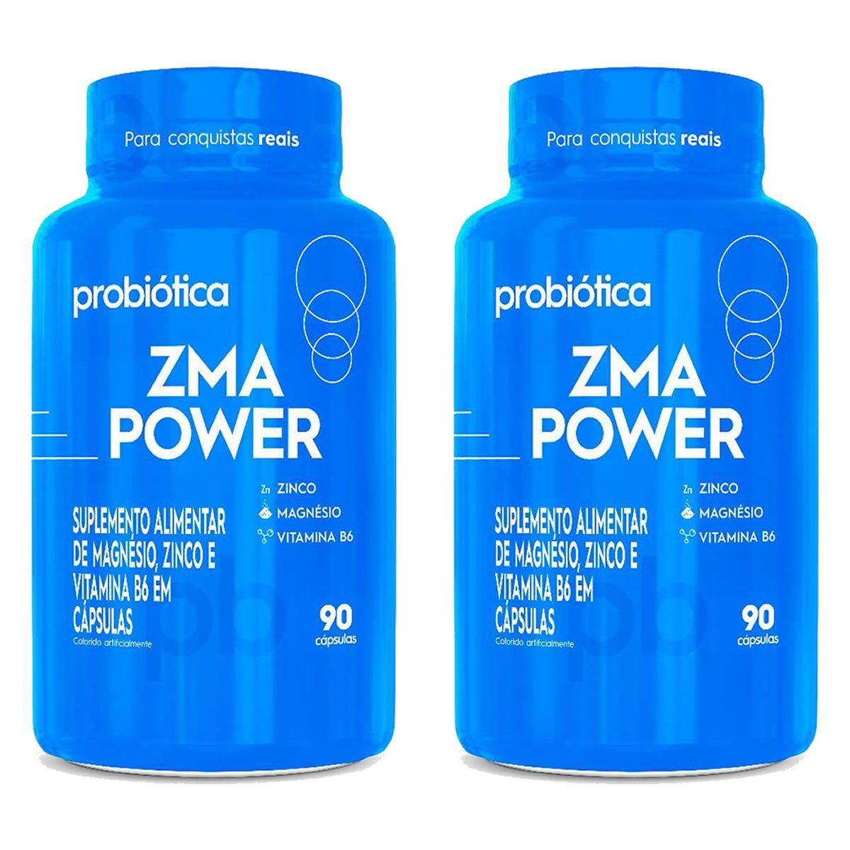 Kit 2X Zma Power -  90 C�psulas - Probi�tica