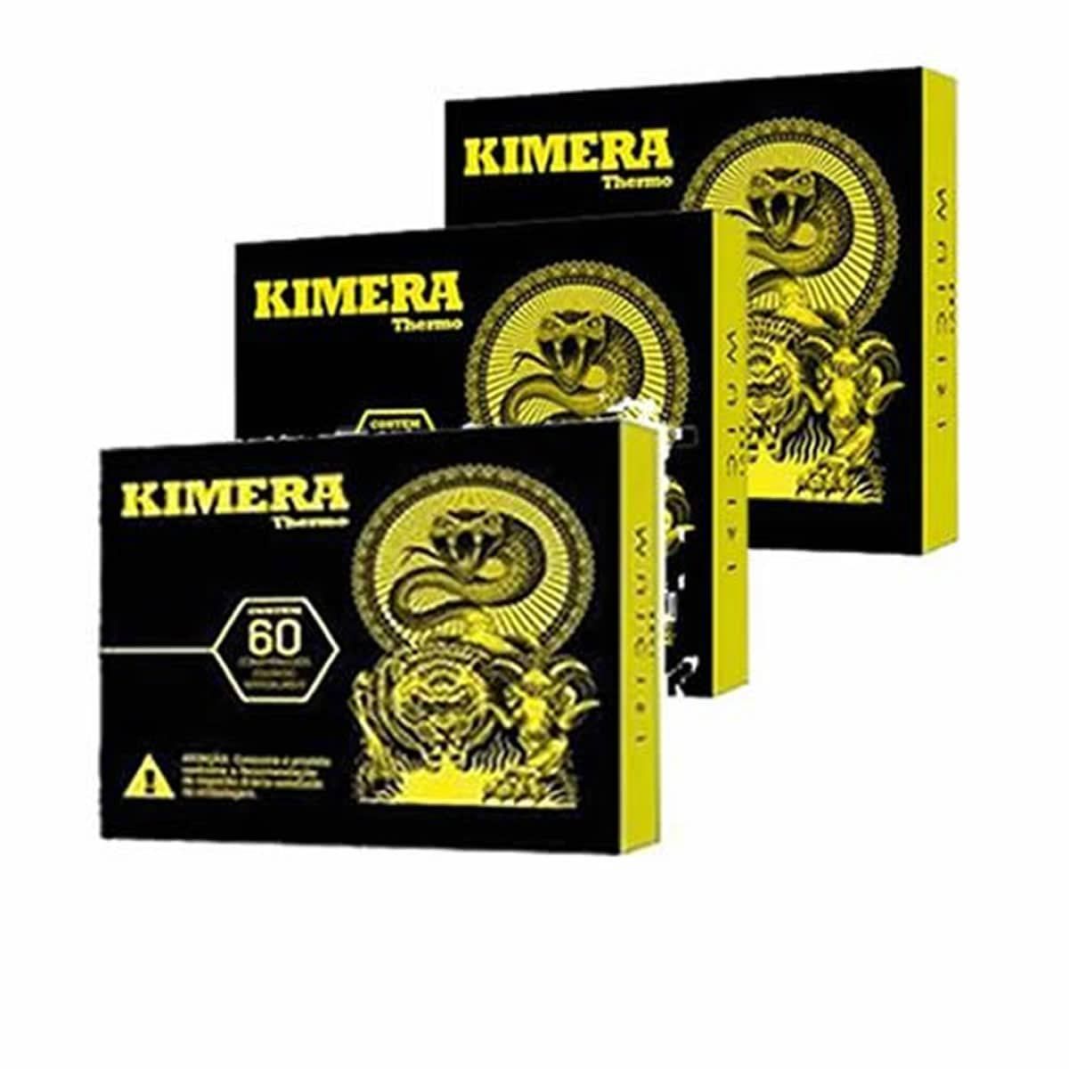 Kit 3 Kimera Thermo - 60 comprimidos - Iridium Labs