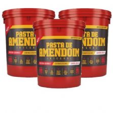 Kit 3 Pasta Amendoim Integral - 1000g - BodyAction