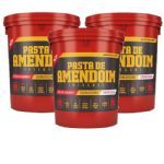 Kit 3 Pasta Amendoim Integral - 1000g - BodyAction