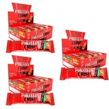 Kit 3 Protein Crisp Bar - 12 Unidades 45g Coco - IntegralM�dica