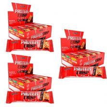 Kit 3 Protein Crisp Bar - 12 Unidades 45g Peanut Butter - IntegralM�dica
