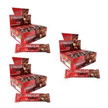 Kit 3 Protein Crisp Bar - 12 Unidades 45g Trufa de Avel� - IntegralM�dica