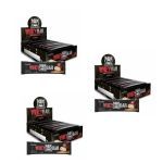 Kit 3 Whey Bar Darkness - 8 Unidades 90g Doce de Leite com Chocolate Chip - IntegralM�dica