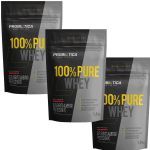 Kit 3X 100% Pure Whey - 1800g Refil Morango - Probiotica