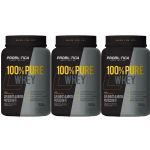 Kit 3X 100% Pure Whey Nova F�rmula - 900g Chocolate - Probi�tica