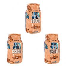 Kit 3X 100% Whey Crush - 900g Dulce de Leche - Under Labz
