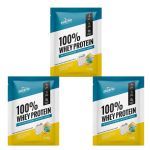Kit 3X 100% Whey Protein - 1 Sach� 40g Leitinho - Shark Pro