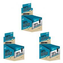 Kit 3X 100% Whey Protein - 10 Sach�s 40g Baunilha - Shark Pro