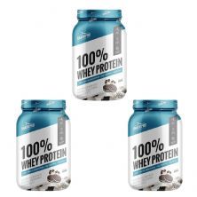 Kit 3X 100% Whey Protein - 900g Cookies - Shark Pro