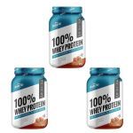 Kit 3X 100% Whey Protein - 900g Doce de Leite - Shark Pro