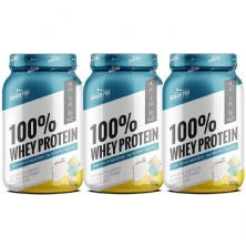 Kit 3X 100% Whey Protein - 900g Leitinho - Shark Pro