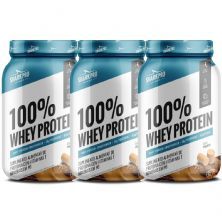 Kit 3X 100% Whey Protein - 900g Pa�oca - Shark Pro