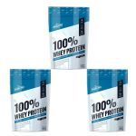 Kit 3X 100% Whey Protein - 900g Refil Cookies - Shark Pro