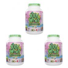 Kit 3X 100% Whey Psichopaths -  900g Vanilla - Demons Lab