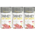 Kit 3X 3 Whey Top Taste - 900g Morango - Body Action