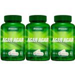 Kit 3X Agar Agar 500mg - 60C�psulas - Herbamed