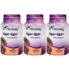 Kit 3X �gar-�gar - 60 C�psulas - Fitoway