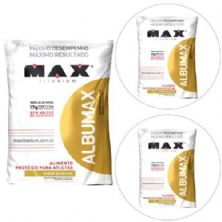 Kit 3x Albumax 500g Baunilha - Max Titanium