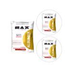 Kit 3x Albumax 500g Morango - Max Titanium